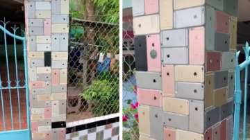 Viral! Hundreds Of iPhone6 Used As Decorative Tiles In Vietnam, Check It Out