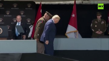 Donald Trump Blames Slippery Ramp For Difficult Walking, Others Doubt His Health At The Age of 74