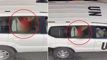 UN Sex Scandal: United Nations Staff Seen Having Sex With A Woman In Official Car