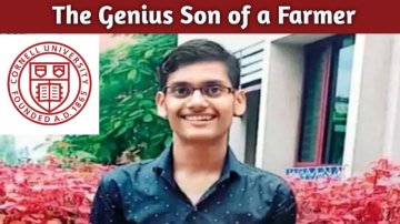 Son Of Indian Farmer, Born In A No-Electricity Village, Won 100% Scholarship To Ivy League School