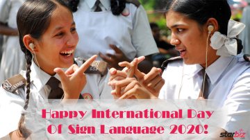 Happy International Sign Language Day 2020 | See How To Tell Love In Sign Language!
