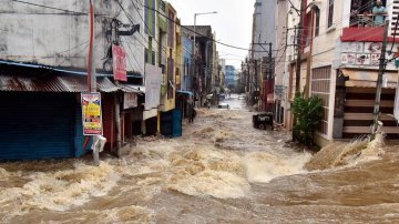 [Videos] Cars, Houses, And Humans Washed Away In The Worst Rain Of A Century In Hyderabad