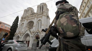 Nice Church Covered In Blood After An 'Allahu Akbar' Radical Split Throat Of Sexton And Beheaded Woman