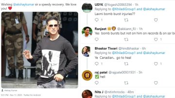Akshay Kumar Injured On The Set Of Prithviraj, Netizens Mocked If It's Due To The Explosion Of Laxmii Bomb