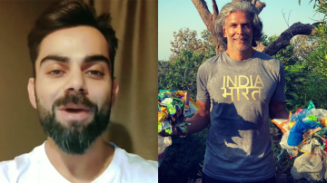 Same Message But Virat Kohli Was Called Hypocrite While Milind Soman Was Praised For His Action