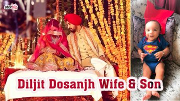Rare Pics Of Diljit Dosanjh Wife Sandeep Kaur And Son Leaked Out Amid Dosanjh-Ranaut Debate