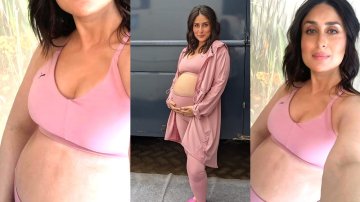 Kareena Kapoor Flaunts Her Naked Baby Bump On The Sets Of Puma Photoshoot