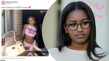 Leaked Photos See Obama's Daughter Sasha In Bikini, Is That Really Her?