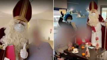 Super-Spreader Santa Leaves 75 Positive After Paying A Visit To Belgium Care Home