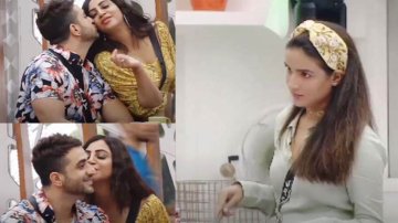 Such A Complicated Relationship, Aly Goni Kisses Hottie Arshi Khan In Front Of GF Jasmin Bhasin
