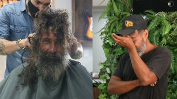 Homeless Man Reunited With His Family After 10 Years Thanks To The Video He Received A Haircut