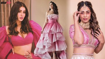 Nora, Mouni, Hina Khan Scatter Their Sweetness Over Instagram In Different Shades Of Pink