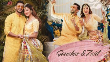 First Pics Inside Gauhar Khan & Zaid Darbar Wedding Celebration Leak Out