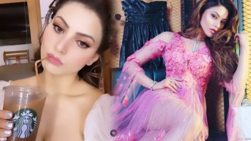 Urvashi Rautela Makes Every Man Thirsty When Drinking Starbucks In A Princess Dress