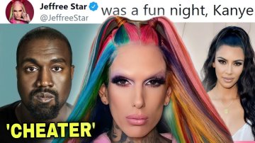 Kanye West Breaks Up With Hot Wife Kim Kardashian Because Of Male Beauty Guru Jeffree Star?