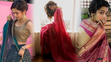 5 Times Mithila Palkar In Saree Looks Take Fans' Breath Away