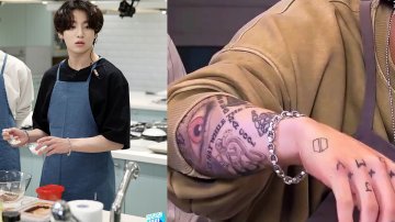 Jungkook Tattoos On His Arm First Time Exposed Fully To The Camera
