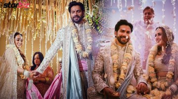 Varun Dhawan And Natasha Dalal Wedding | First Pics As Husband & Wife, See High-profile Guests