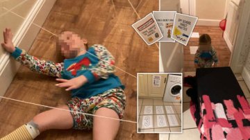Mom Finds Way To Escape The Nightmare Of Babysitting Her Children All Day With A Creative Idea
