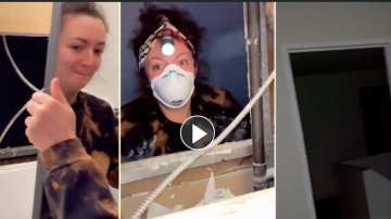 Woman Discovers A Creepy Apartment Hidden Behind Her Bathroom’s Mirror, It Has “Signs Of Life”