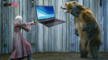 Woman Fights Off Bear With A Laptop, Survives Like A Champ