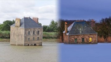 The House In The Middle Of A River Does Exist, Is There Anybody Living In There?