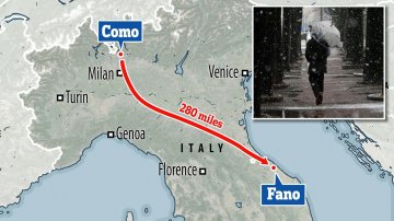 Italian Man Went For A 420-Km Walk After Arguing With His Wife