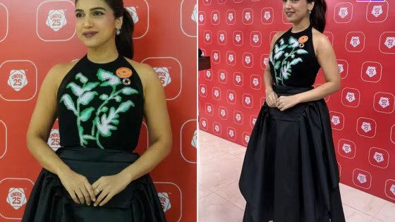 Fashion Spotlight: Bhumi Pednekar Captivates in Eye-Catching Black Outfit