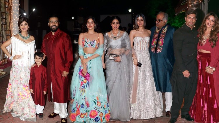 Prominent Names Of Bollywood Gathered At Shilpa Shetty’s Diwali Party