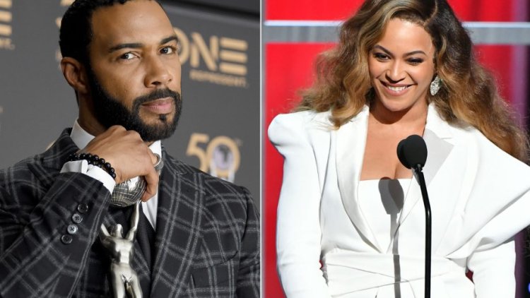 Omari Hardwick Kisses Beyoncé Twice At NAACP Image Awards And Her Fans Are Not Happy!