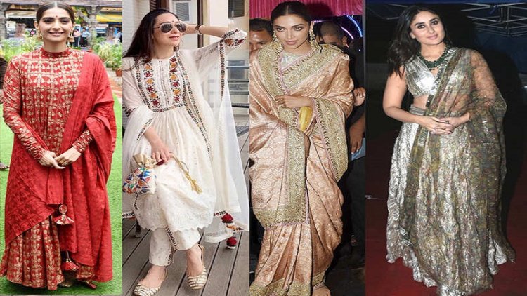 दीपिका पादुकोण, करीना कपूर ने अपनी पारंपरिक चॉइस से लुभाया सबका दिल