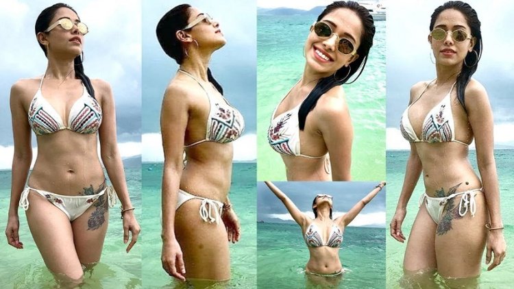 'ड्रीम गर्ल' अभिनेत्री नुशरत भरूचा ने अपनी बिकिनी तस्वीरों से इंटरनेट पर लगा दी आग