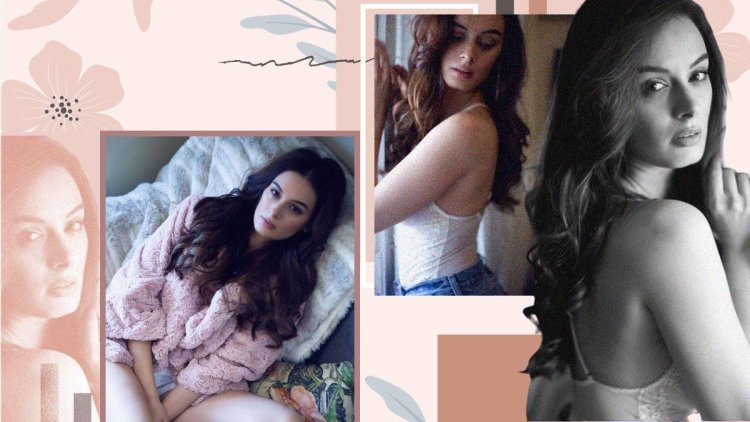 With White Corset Top Over Blue Denim, Evelyn Sharma Looks Amazingly Fabulous