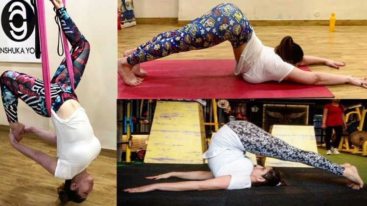 These Zareen Khan Yoga Workout Photos Are Hotter Than Mumbai In May