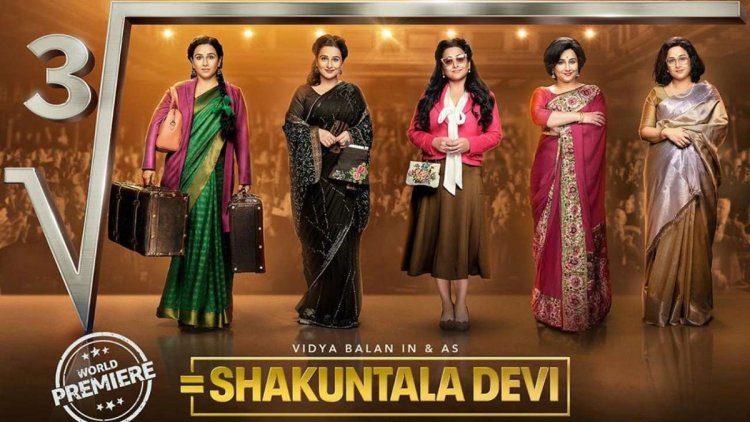 Watch Vidya Balan Turn From A Bold Woman Into A Math Genius In "Shakuntala Devi" Movie For Free!