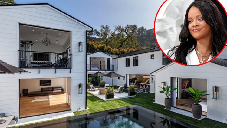 Take A Look Inside Rihanna’s New $13.8 Million House Where She Is Likely To Live With A$AP Rocky