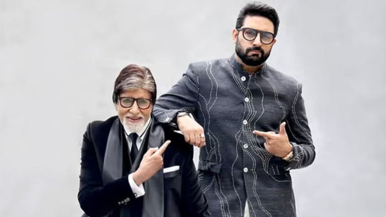 Amitabh Bachchan praises Abhishek on completing 25 years in Bollywood