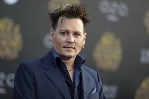 File image of Johnny Depp. The Associated Press