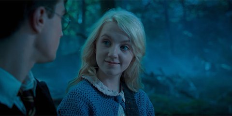 Evanna Lynch impressive performance in the old Harry Porter