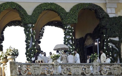 Villa Balbianello, where the wedding takes place