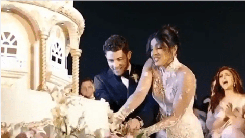Wedding cake of Priyanka Chopra - Nick Jonas