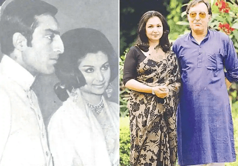 Sharmila Tagore with husband Masoor Ali Khan Pataudi