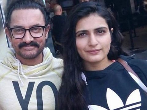 âAamir doesnât know how to use social media.â â Fatima Sana Shaikh