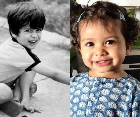 Shahid Kapoor And Misha Kapoor