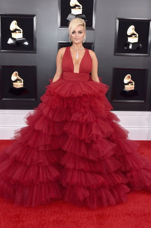 Bebe Rexha Attends The 61st Annual Grammy Awards A