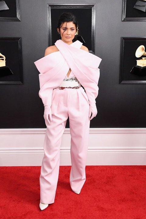 Kylie Jenner Attends The 61st Annual Grammy Awards