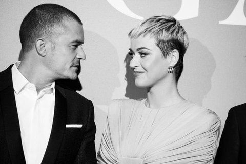 Orlando Bloom And Katy Perry Attend Gala For The G