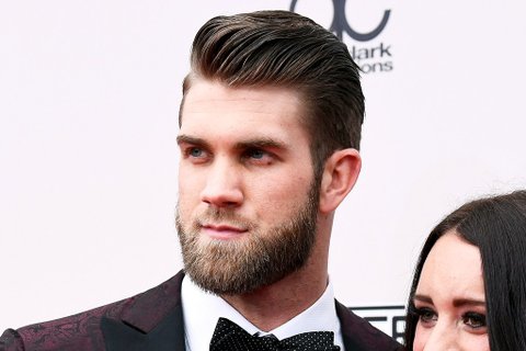 Bryce Harper Classic Hairstyle