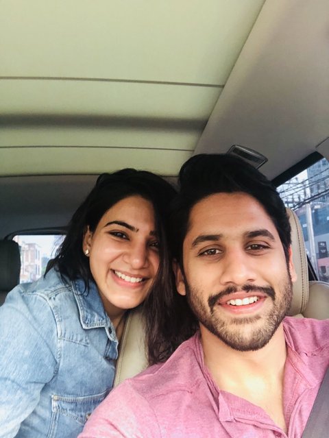 Naga Chaitanya and Samantha's lovely selfie