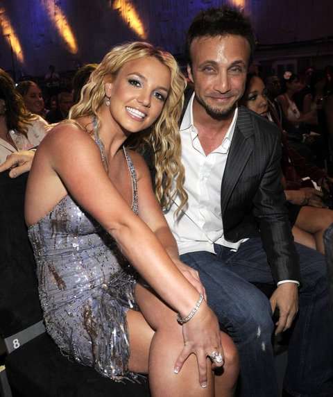 Larry Rudolph and Britney Spears